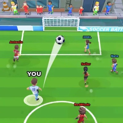サッカーの試合: Soccer Battle