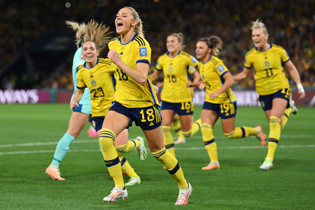 スウェーデン、開催国オーストラリアを下す！　女子W杯最多4度目の3位