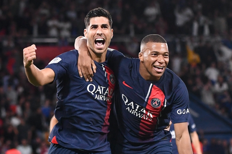 マルコ・アセンシオ、キリアン・エンバペ