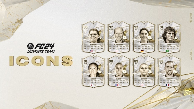 『EA SPORTS FC™ 24』のアイコン選手