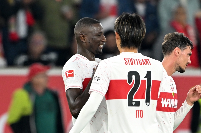 シュトゥットガルトが3連勝！　5戦10発のギラシはレヴァンドフスキの記録に並ぶ