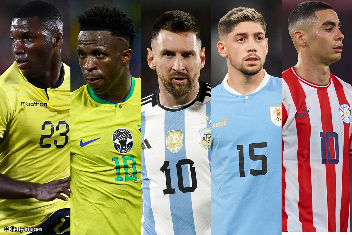 FIFAワールドカップ26 南米予選の順位表・日程結果【9月10日更新】