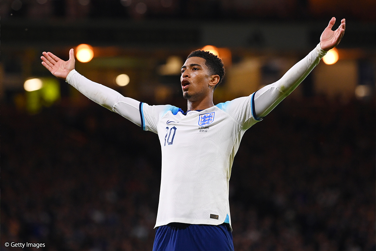 写真・4枚目】イングランドがスコットランドに快勝！ ベリンガムが全3