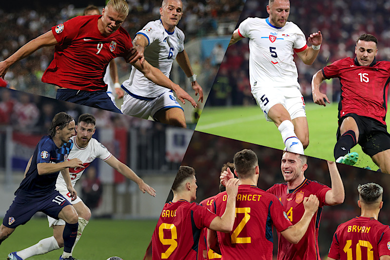スペイン＆ノルウェーが完封勝利…クロアチアは“首位決戦”で痛恨黒星／EURO2024予選