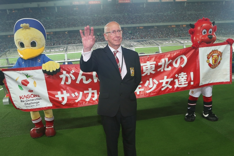 Jヴィレッジの名付け親、チャールトン氏をJFA会長ら追悼「いつも日本のサッカーに心を寄せてくださった」