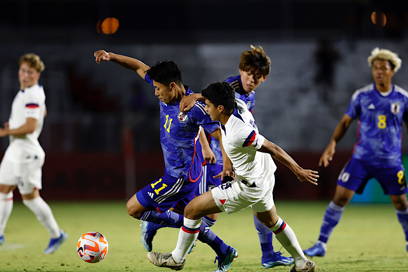 U22日本代表がU22アメリカ代表に4失点完敗…MF松木玖生のゴールで一時同点も
