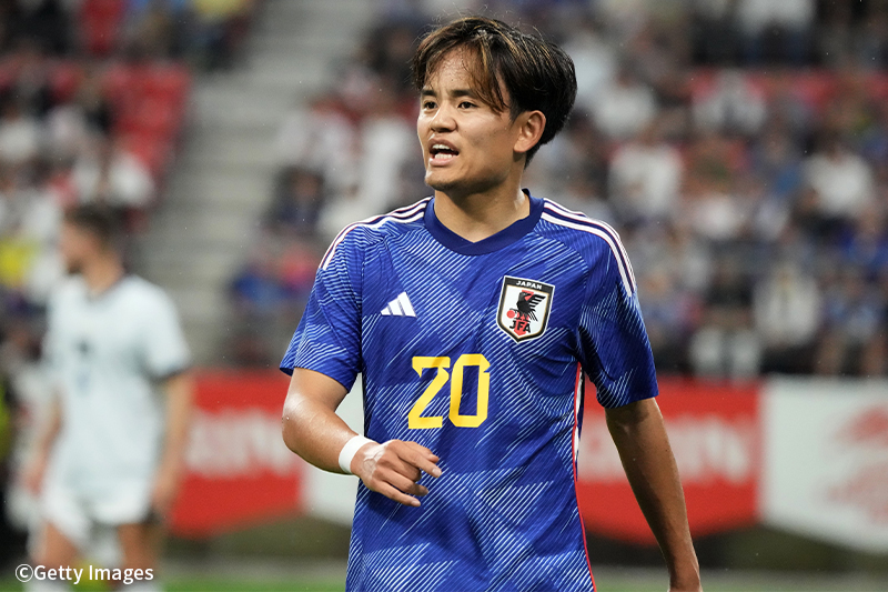 久保建英、『縁起がいい』ノエスタでのチュニジア戦へ…「FKでゴール」前日練習で好調維持
