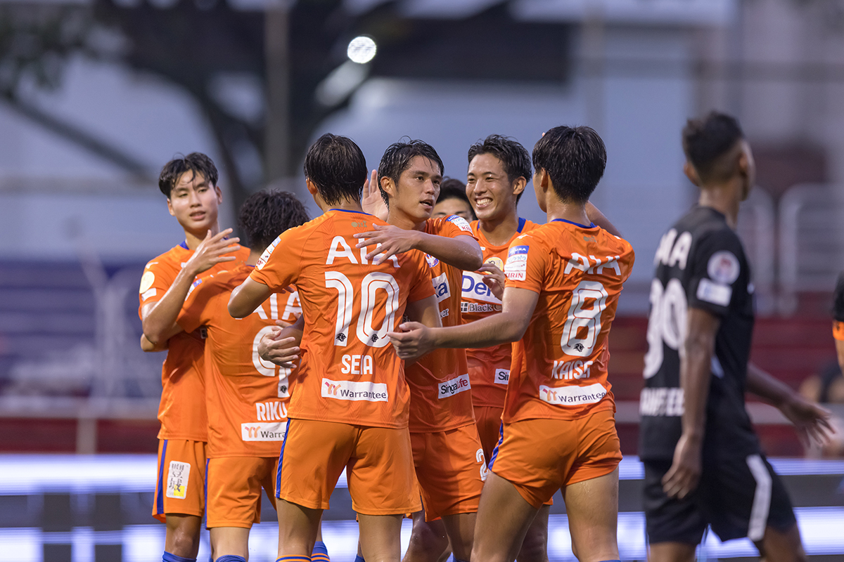 アルビレックス新潟シンガポールがカップ戦予選突破の望みをつなぐ