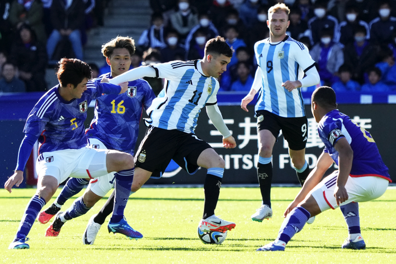 U22日本代表、U22アルゼンチン代表との練習試合で引き分け…年内活動を締めくくる