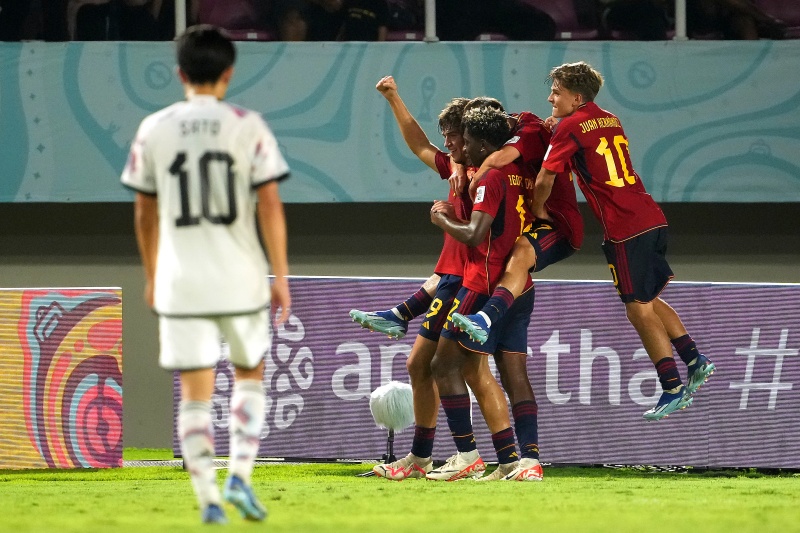 U－17日本代表、スペインに敗れW杯ベスト8進出ならず…バルサ所属の