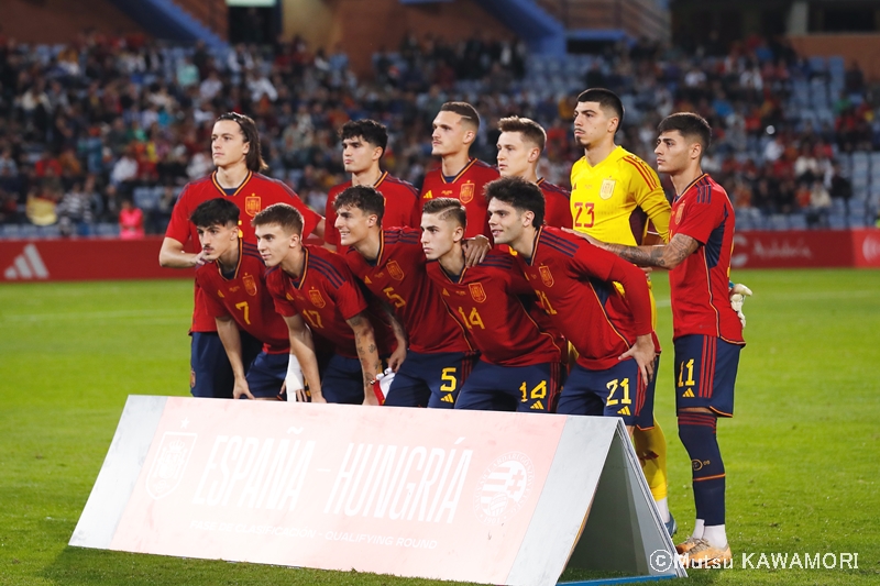 【写真・1枚目】【写真ギャラリー】2023.11.17 UEFA U21欧州選手権予選 U21スペイン代表 2-0 U21ハンガリー代表