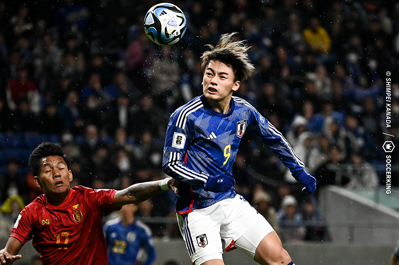 上田綺世、日本代表で自身初のハットトリック達成！「自分の良さも多少出せたと思う」