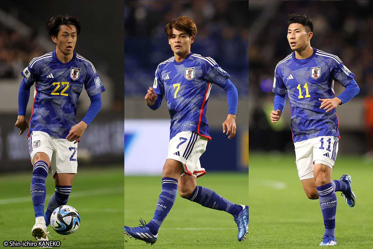 毎熊晟矢、佐野海舟、細谷真大