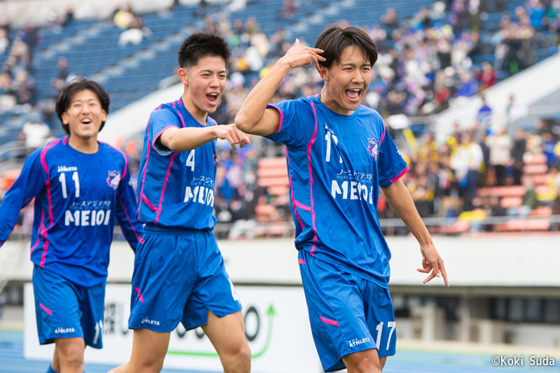 【写真ギャラリー】2023.12.31 第102回全国高校サッカー選手権大会 2回戦 明桜 2－0 名護