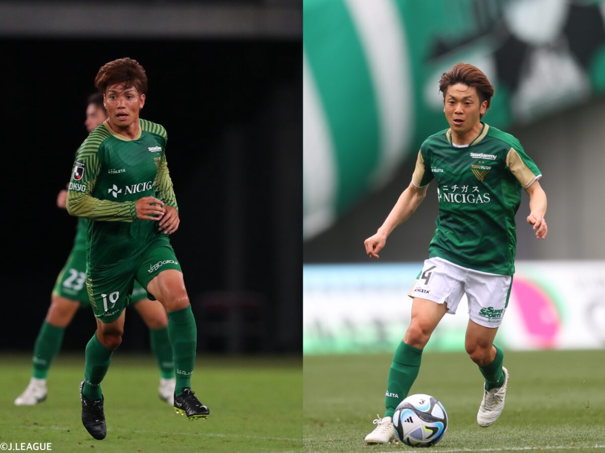 東京Vが梶川諒太＆小池純輝との契約満了を発表…功労者2選手の退団決定「ヴェルディ愛してる！！！！」