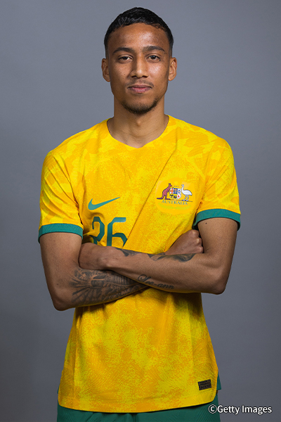 キアヌ・バッカス（オーストラリア代表）のプロフィール画像