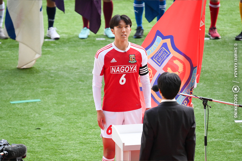 名古屋・田中響貴主将