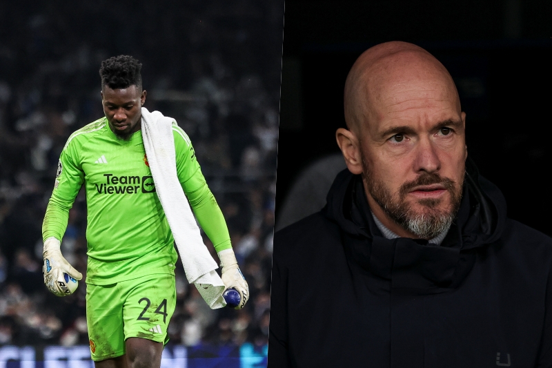 アンドレ・オナナ エリック・テン・ハフ