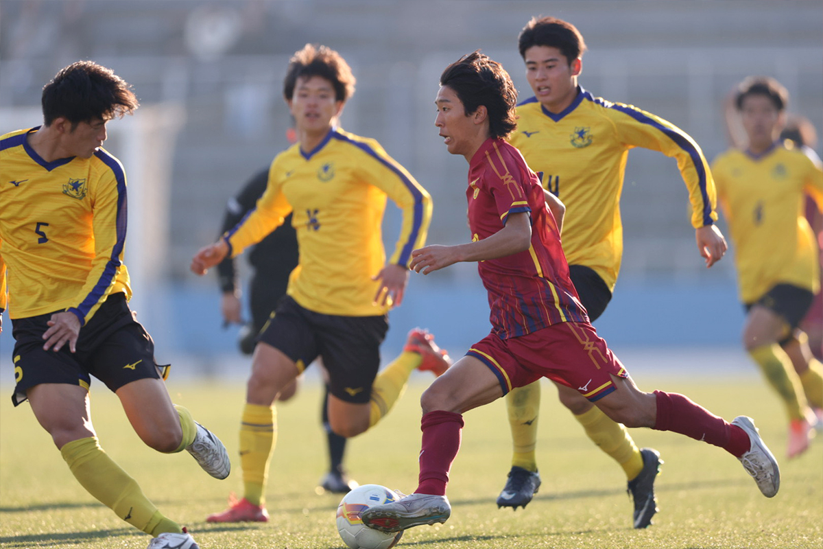 神戸弘陵学園、北藤朔の2得点などで仙台育英を退ける！　2回戦では前橋育英と激突