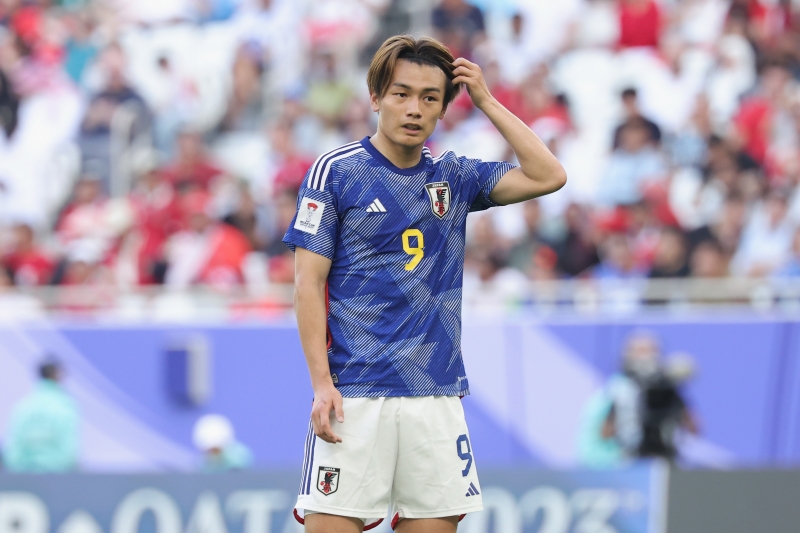 上田綺世、アジア杯GS第3節のベストイレブンに選出！…インドネシア戦で2得点