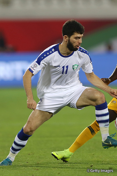 ジャロリディン・マシャリポフ（ウズベキスタン代表）のプロフィール画像