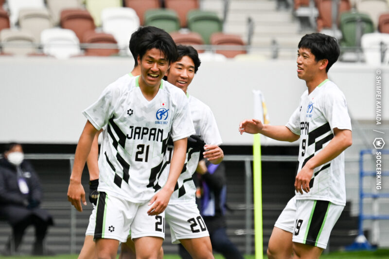 池戸柊宇が決勝ヘッド！ NEXT GENERATION MATCH、日本高校サッカー選抜