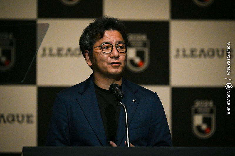 野々村チェアマン「“ABC契約”の変更を目指す」　今季は契約制度と選手育成の改革を目指すことを説明