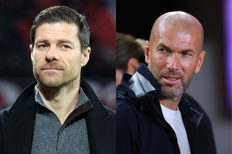 シャビ・アロンソ、ジネディーヌ・ジダン
