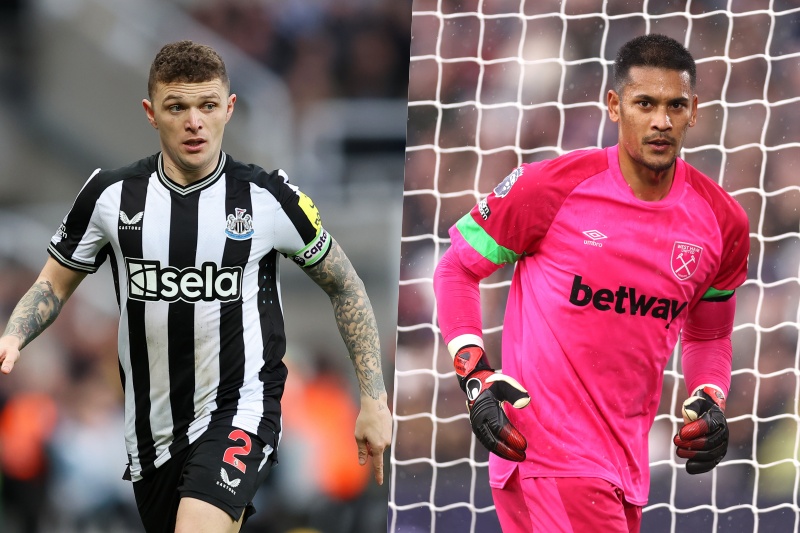 （左）キーラン・トリッピアーと（右）アルフォンソ・アレオラ