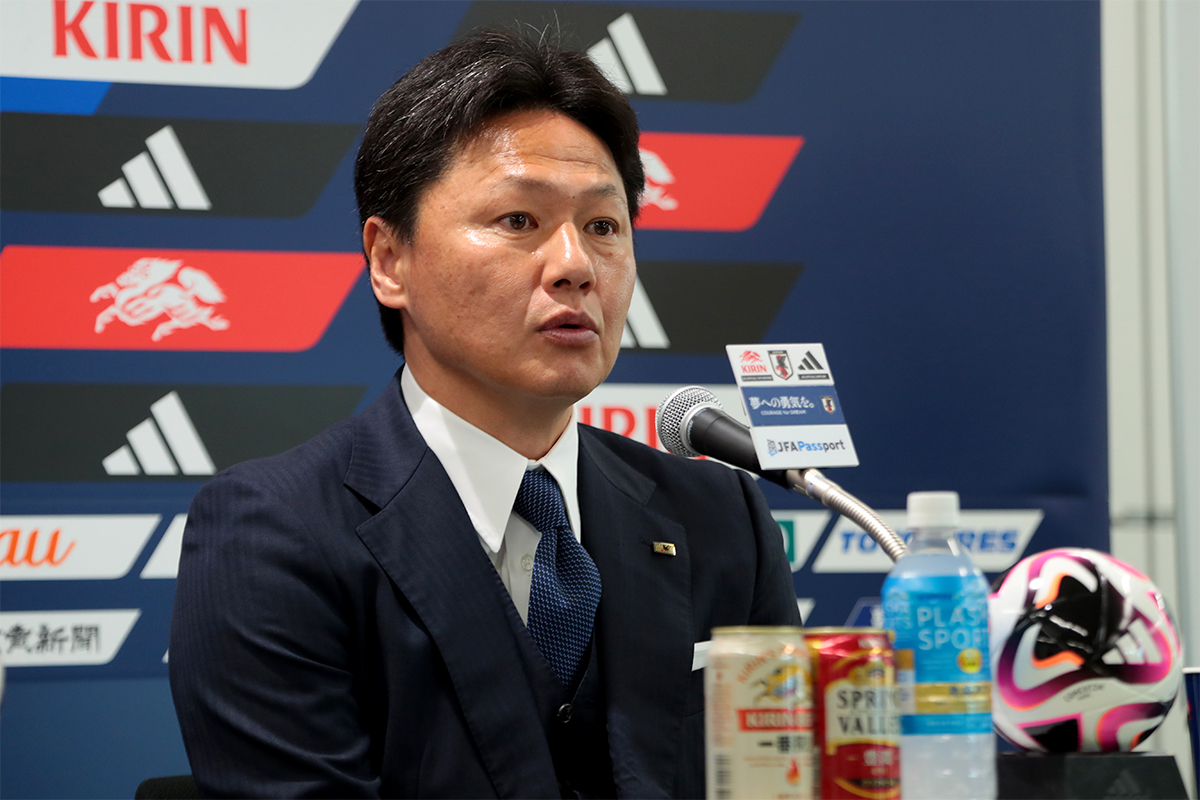 U－23日本代表を率いる大岩監督
