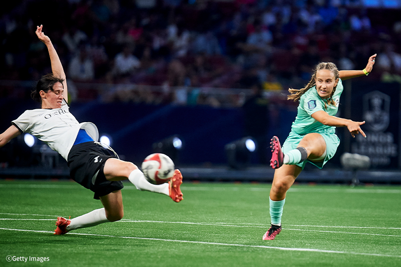 女子大会のクイーンズ・リーグ