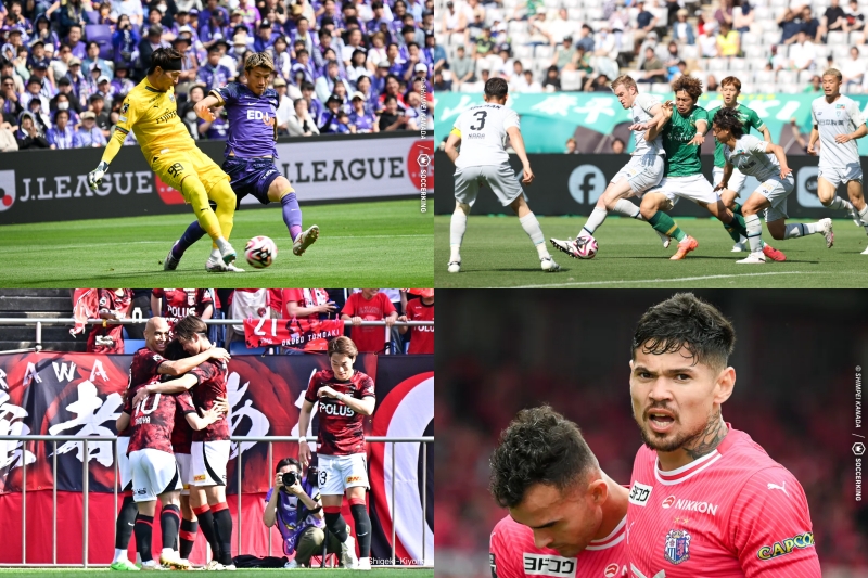 浦和に屈した名古屋が7試合ぶり敗戦　鹿島はG大阪を撃破…C大阪が首位奪還／J1第10節