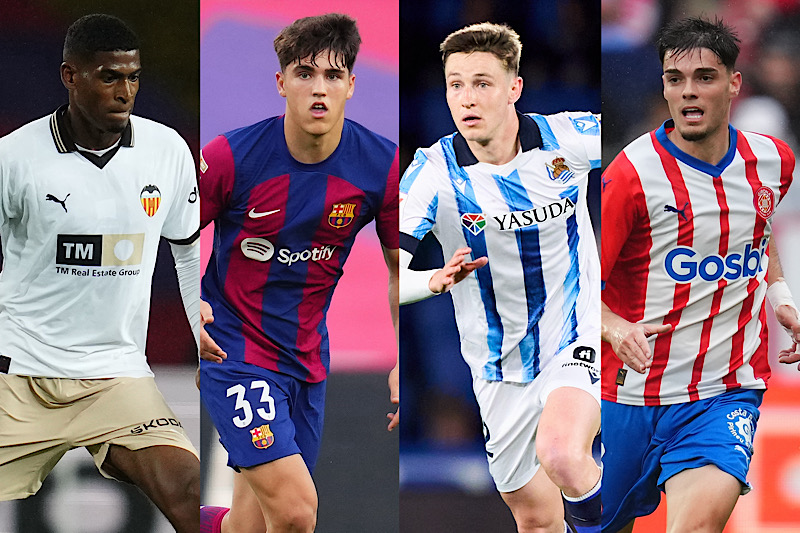 パリ五輪に臨むU23スペイン代表の予備メンバー22名が決定！　EURO組からはバエナ＆フェルミンを招集