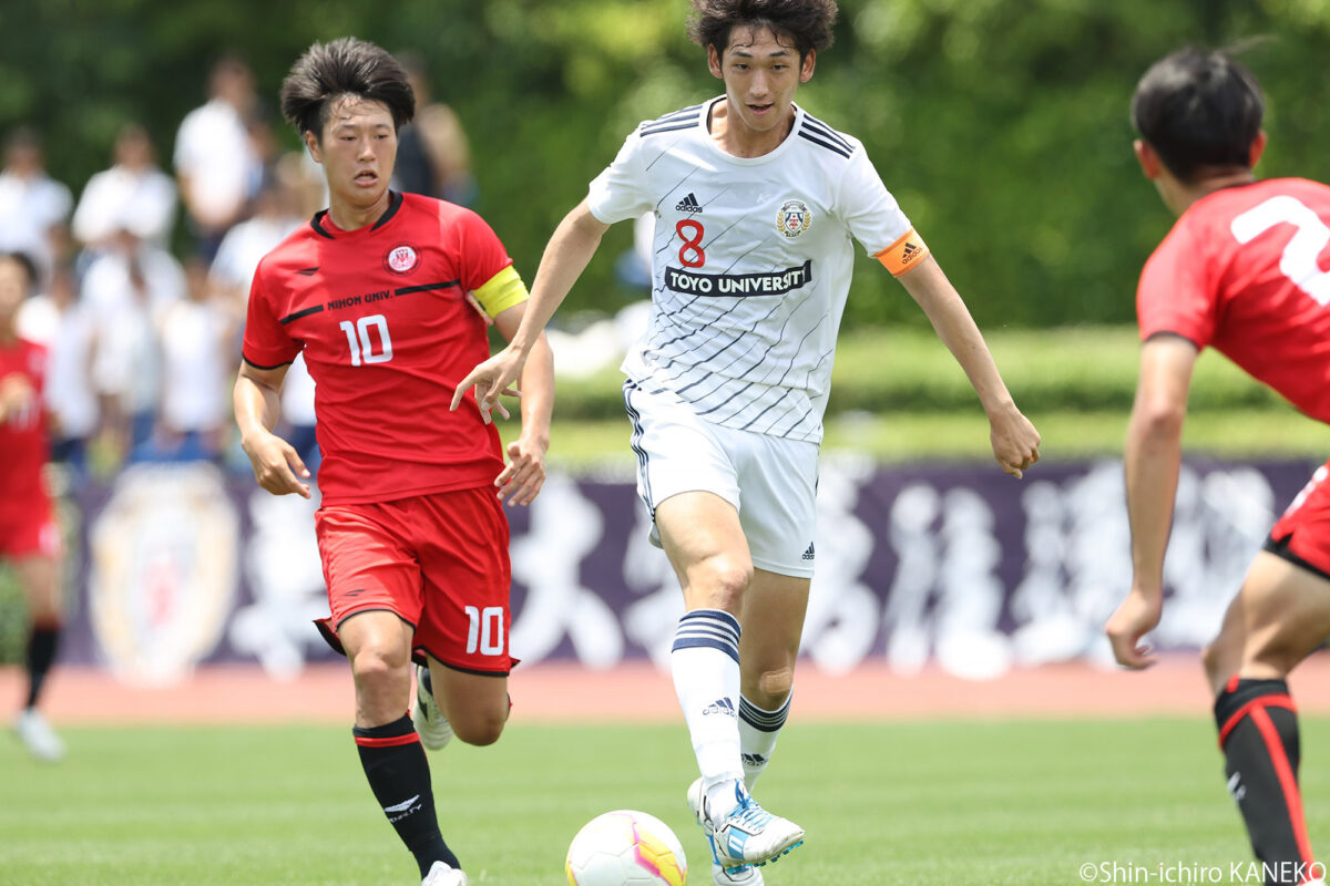 【写真ギャラリー】2024.6.1 JR東日本カップ2024 第98回関東大学サッカーリーグ戦 1部 第7節 東洋大学 4－1 日本大学
