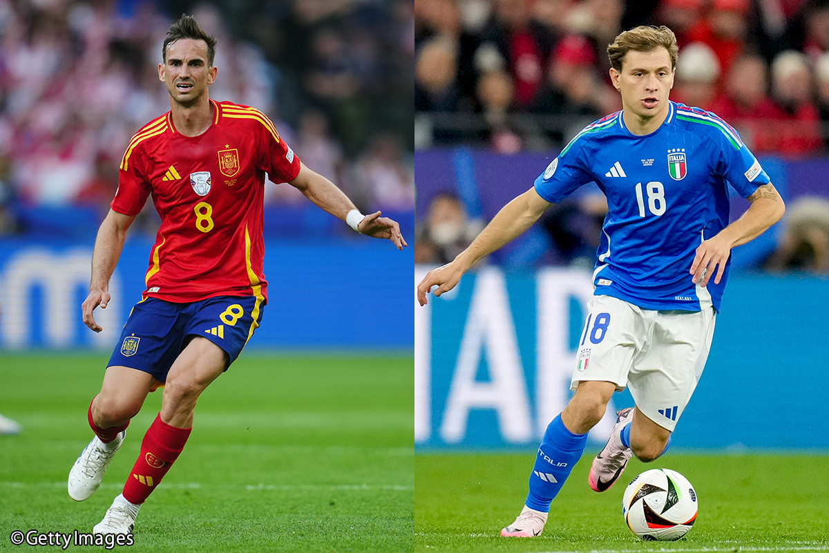 【6月20日】EURO2024グループB第2節 スペイン代表 vs イタリア代表｜テレビ放送・ネット配信