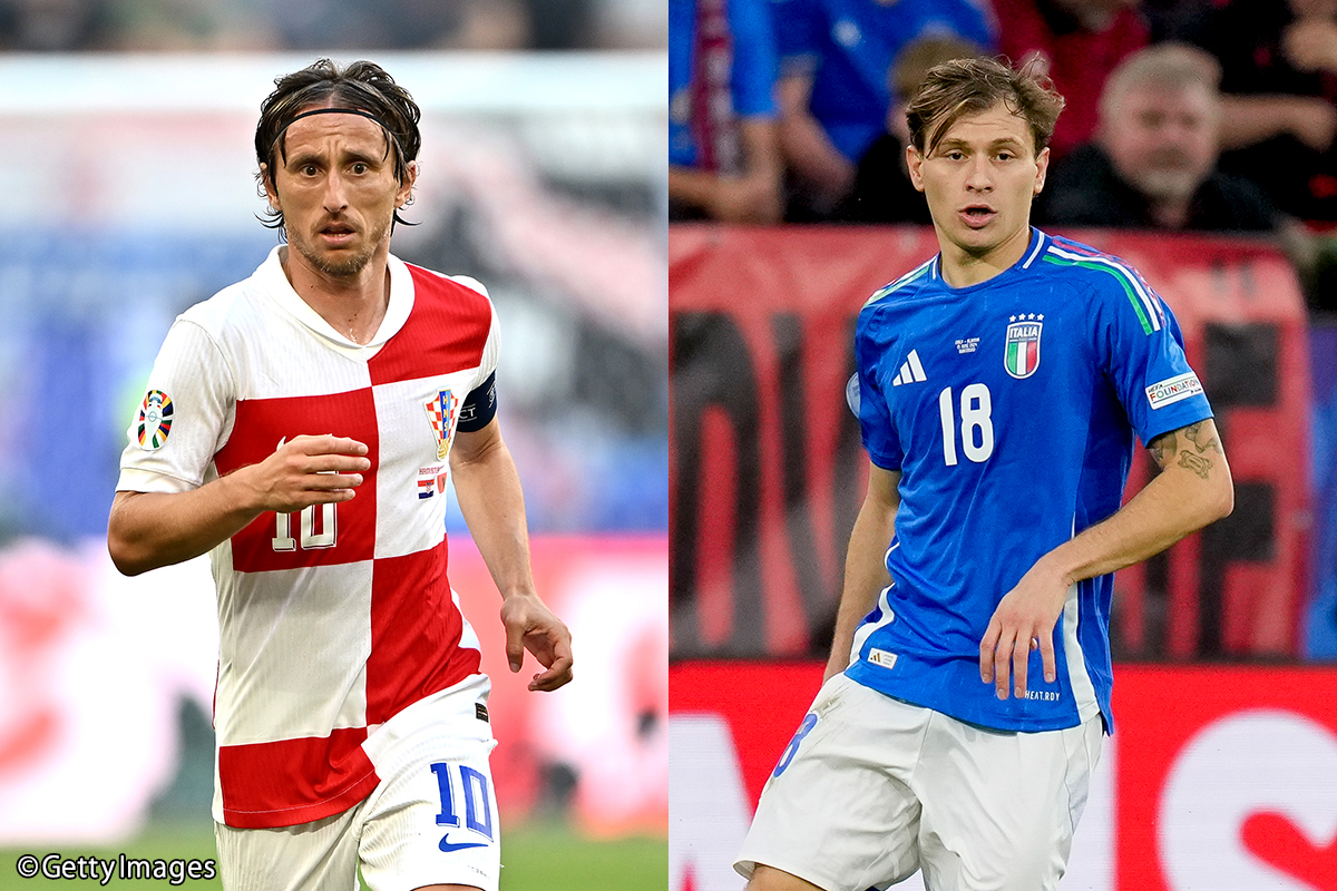 ルカ・モドリッチ、ニコロ・バレッラ