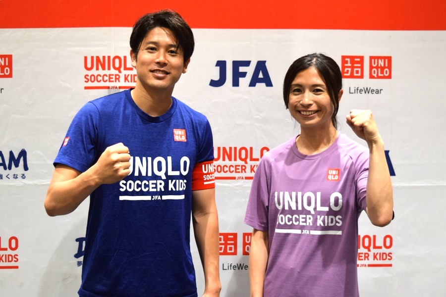 内田篤人＆鮫島彩が子ども約2000人と触れ合う「サッカーを通じて学ぶことも非常に多い」