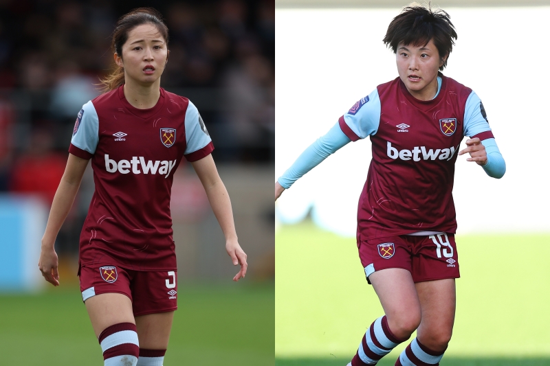 清水梨紗、林穂之香
