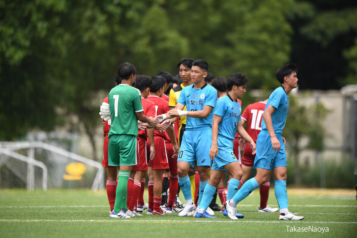 【写真ギャラリー】2024.7.27 令和6年度全国高等学校総合体育大会 サッカー競技大会 1回戦 山梨学院 2-0 那覇西