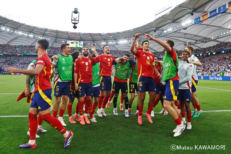 【写真ギャラリー】2024.7.5 EURO2024 準々決勝 スペイン代表 2－1 ドイツ代表