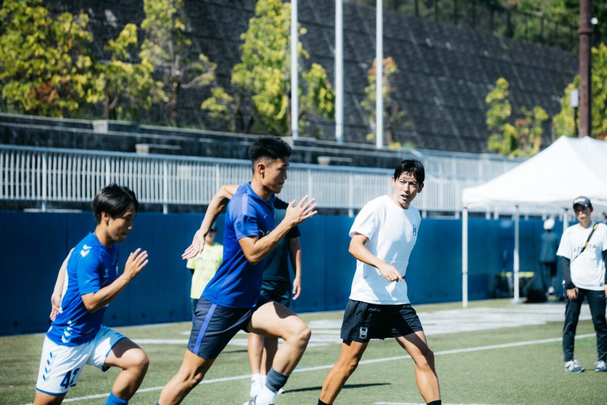いわきFCスプリントコーチの秋本真吾氏、京都産業大学サッカー部のスプリントアドバイザーに就任