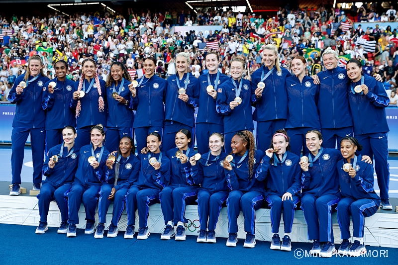 【写真ギャラリー】2024.8.10 パリオリンピック2024決勝 ブラジル女子代表 0－1 アメリカ女子代表