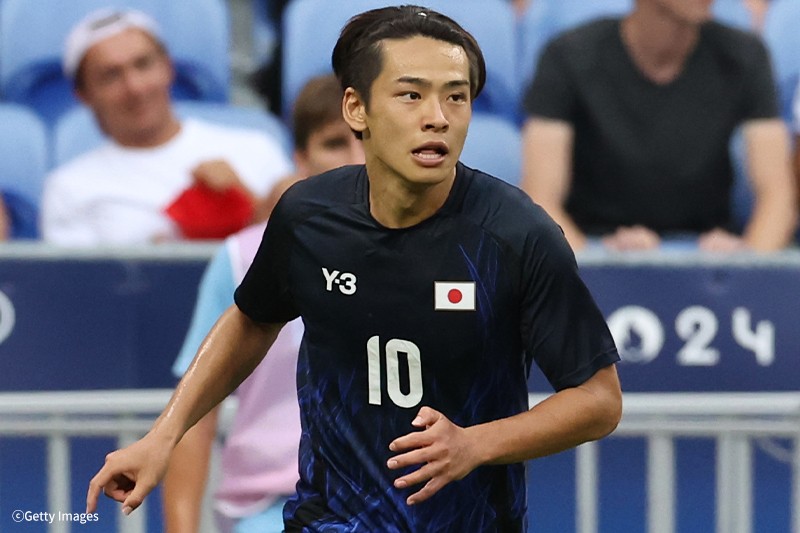 パリ五輪では10番を背負った斉藤光毅