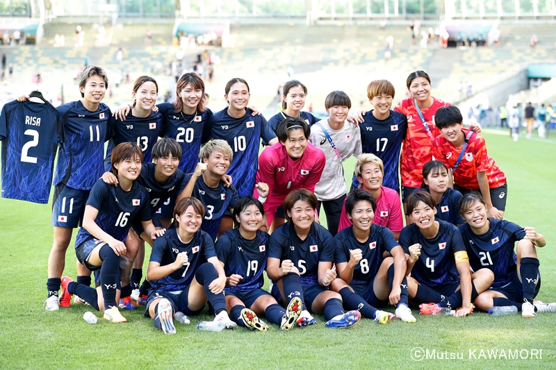 【写真ギャラリー】2024.7.31 パリオリンピック2024 グループC第3節 なでしこジャパン 3－1 ナイジェリア女子代表