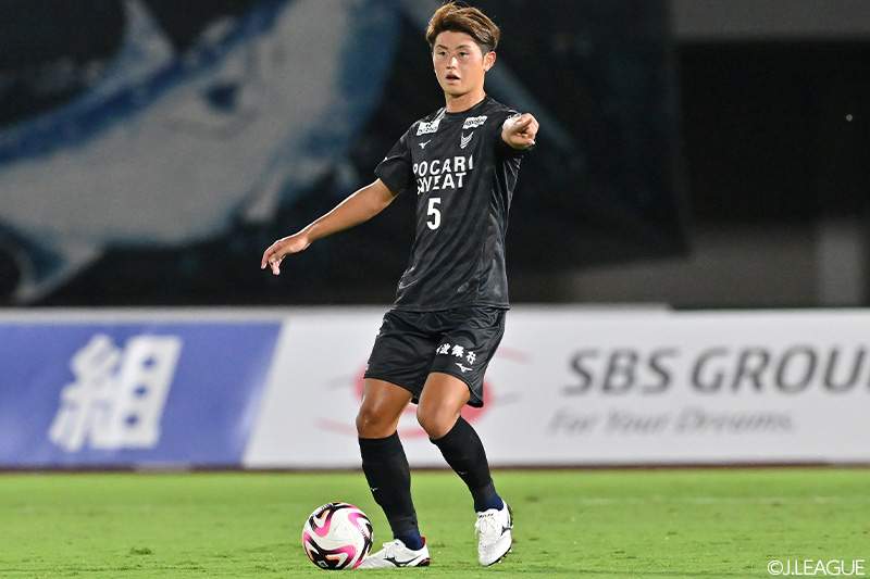 徳島のDFリーダー、森昂大が意識する「チームを勝たせるプレー」　首位・清水撃破へ「自分のところでどれだけ止められるか」