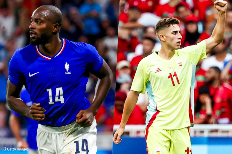 パリ五輪男子サッカー決勝は、開催国フランスvsスペインに決定　3位決定戦はモロッコvsエジプトに【準決勝結果まとめ】
