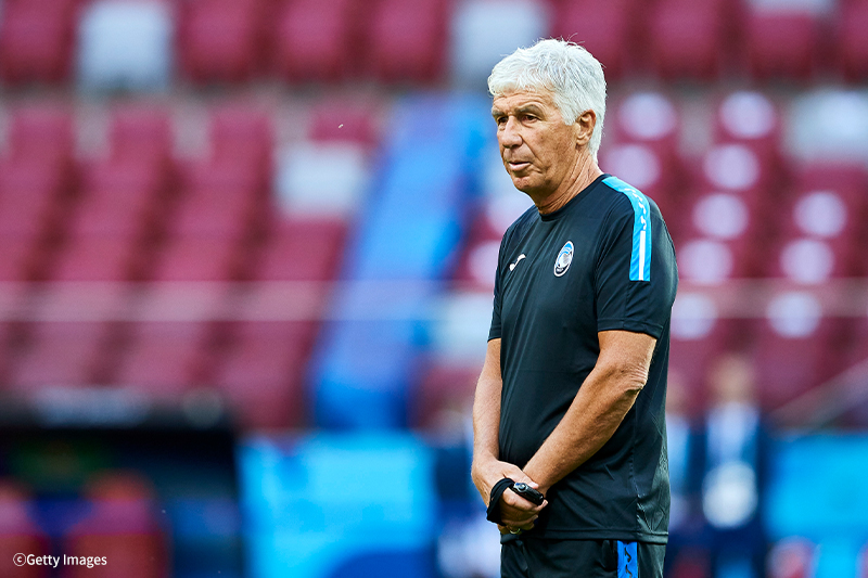 Practice the day before Atalanta