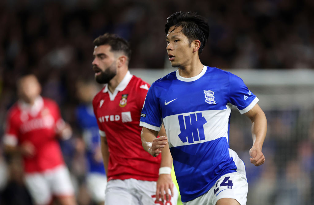 岩田智輝が2試合連続ゴール！　ミドルシュートでバーミンガムに先制点をもたらす