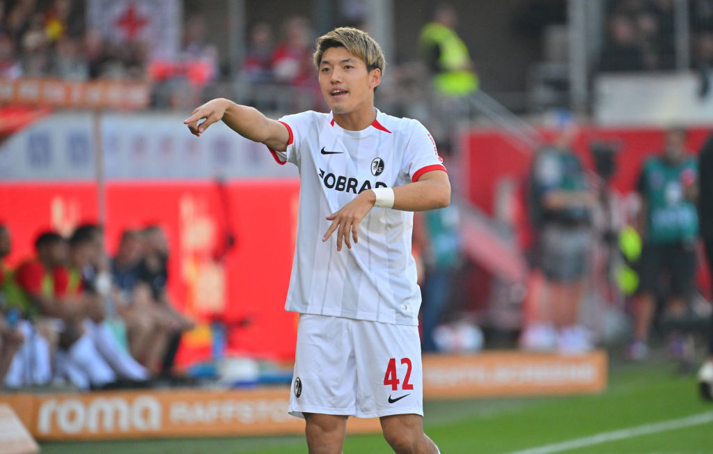 堂安律が左足を振り抜き今季2点目！　フライブルクは開幕4戦3勝と好スタート