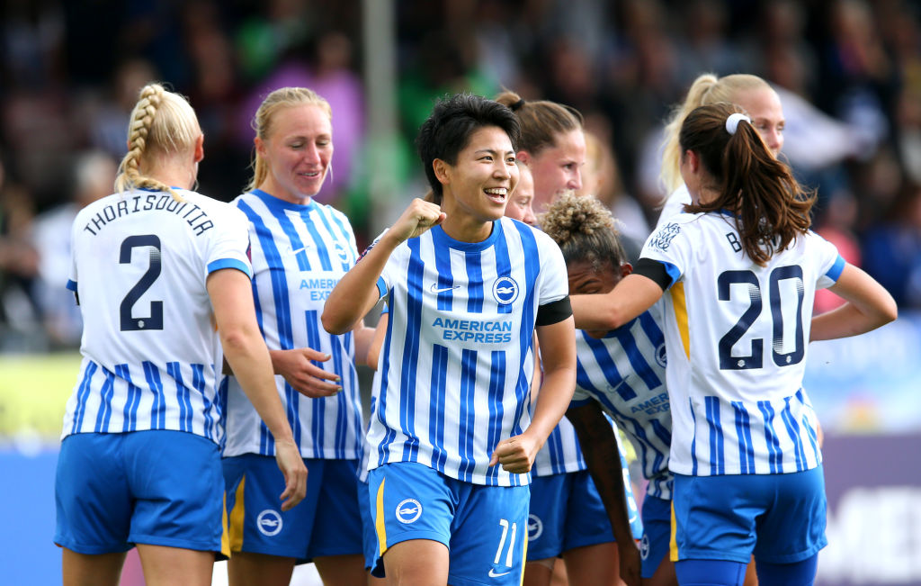 昨季のWEリーグ“3冠女王”、清家貴子が女子スーパーリーグ開幕戦で圧巻のハットトリック！